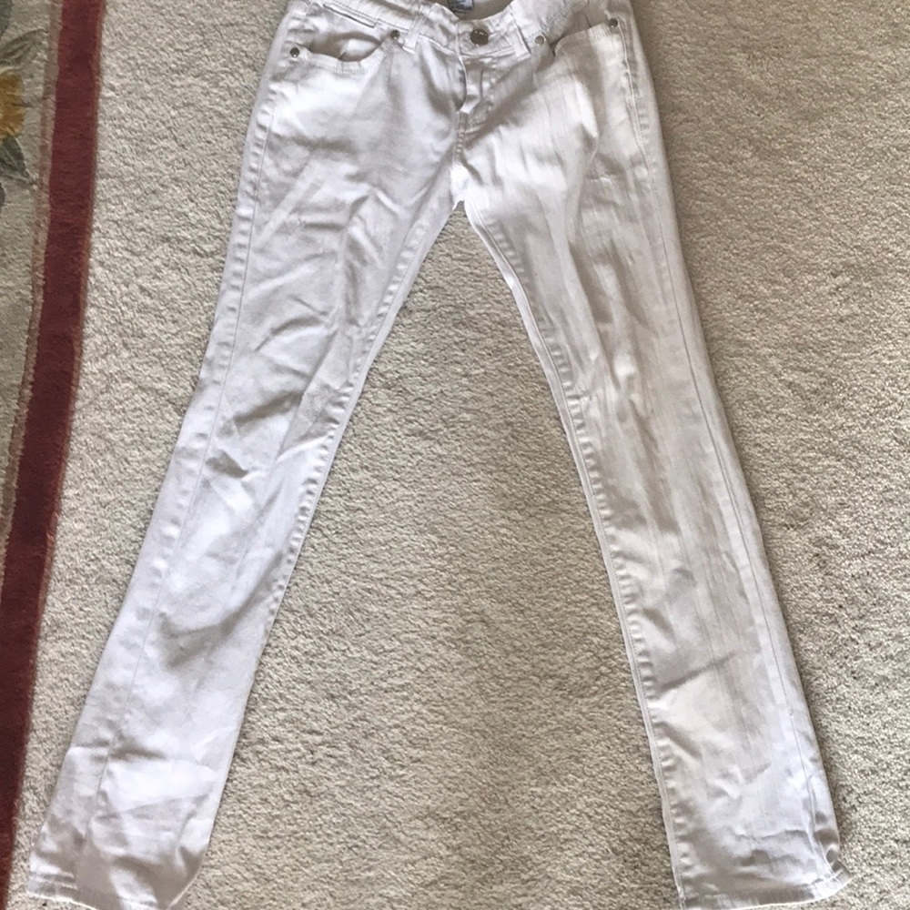 White jeans
